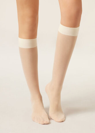 20 denier Comfort Cuff kniekousen