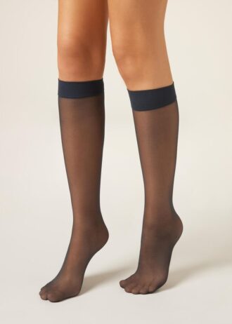 20 denier Comfort Cuff kniekousen