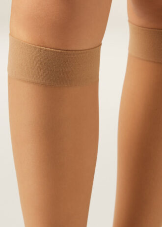 20 denier Comfort Cuff kniekousen