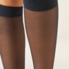 20 denier Comfort Cuff kniekousen