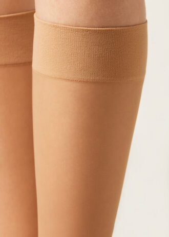 20 denier Comfort Cuff kniekousen