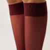 20 denier Comfort Cuff kniekousen