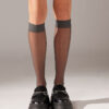 20 denier Comfort Cuff kniekousen