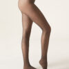 50 denier visnetpanty met glitter