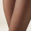 50 denier visnetpanty met glitter
