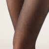 50 denier visnetpanty met glitter