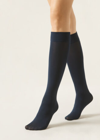 60 denier Microfiber kniekousen