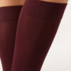 60 denier Microfiber kniekousen