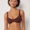 Balconette bikinitop Crinkle Waves