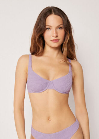 Balconette bikinitop Crinkle Waves