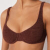 Balconette bikinitop Crinkle Waves