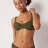Balconette bikinitop Crinkle Waves