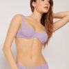 Balconette bikinitop Crinkle Waves