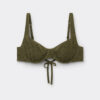 Balconette bikinitop Crinkle Waves