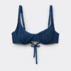 Balconette bikinitop Crinkle Waves