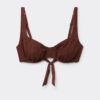 Balconette bikinitop Crinkle Waves