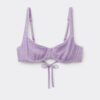 Balconette bikinitop Crinkle Waves