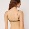 Balconette bikinitop Natural Tie-Dye