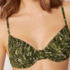 Balconette bikinitop Natural Tie-Dye