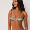 Balconette bikinitops Elegant Etnisch