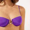 Balconette bikinitops, minimalistische pasvorm