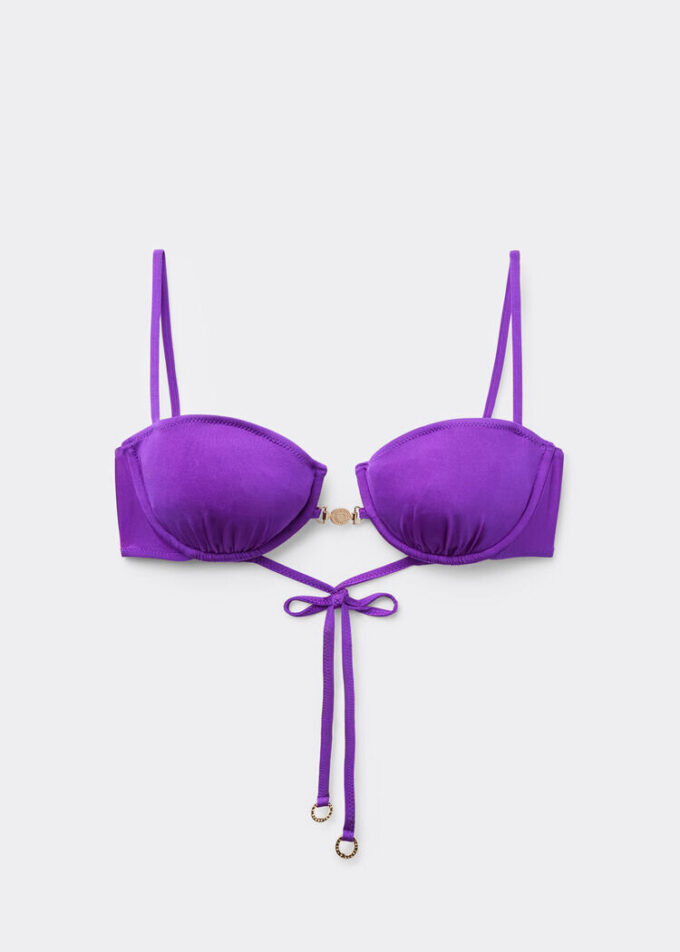 Balconette bikinitops, minimalistische pasvorm