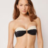 Bandeau-bikini-top Elegant Bicolor
