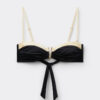 Bandeau-bikini-top Elegant Bicolor