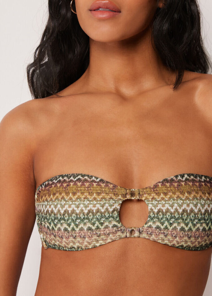 Bandeau-bikinitop Elegant Etnisch