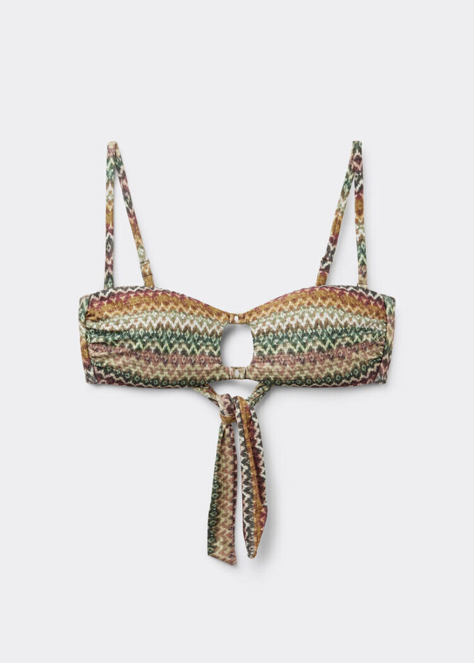 Bandeau-bikinitop Elegant Etnisch
