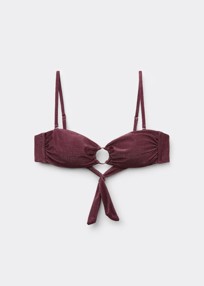 Bandeau-bikinitop Golden Glow