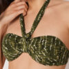Bandeau-bikinitop Natural Tie-Dye
