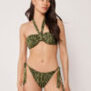 Bandeau-bikinitop Natural Tie-Dye