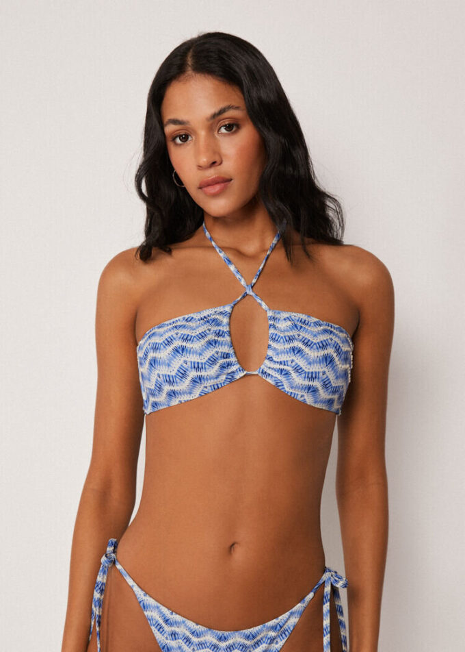 Bandeau-bikinitop Water Reflection