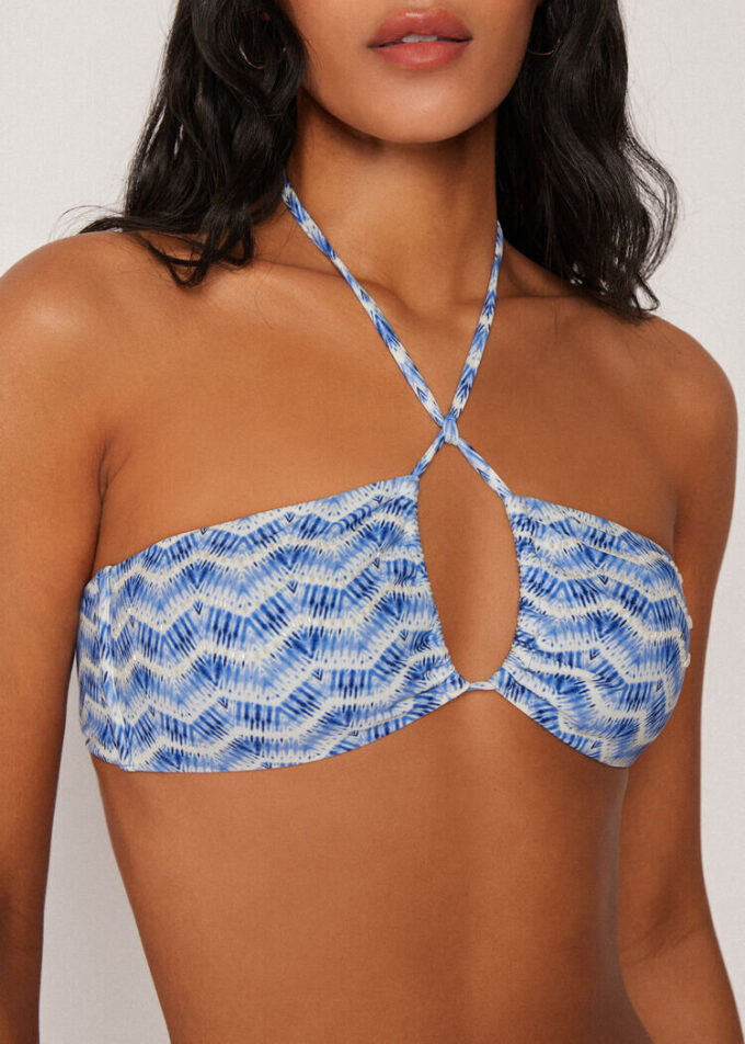 Bandeau-bikinitop Water Reflection