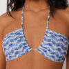 Bandeau-bikinitop Water Reflection