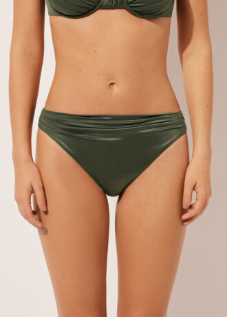 Bikini-broekje van glanzend satijn