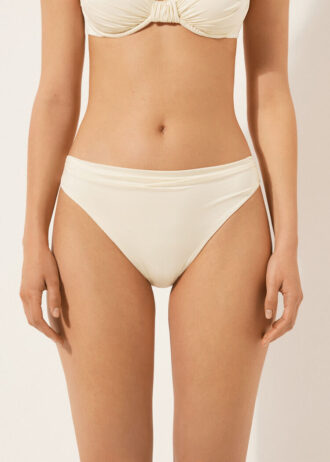 Bikini-broekje van glanzend satijn