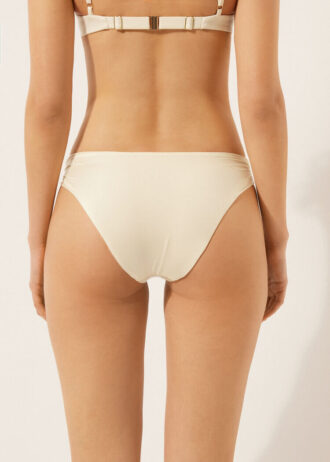 Bikini-broekje van glanzend satijn