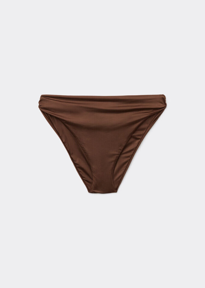 Bikini-broekje van glanzend satijn