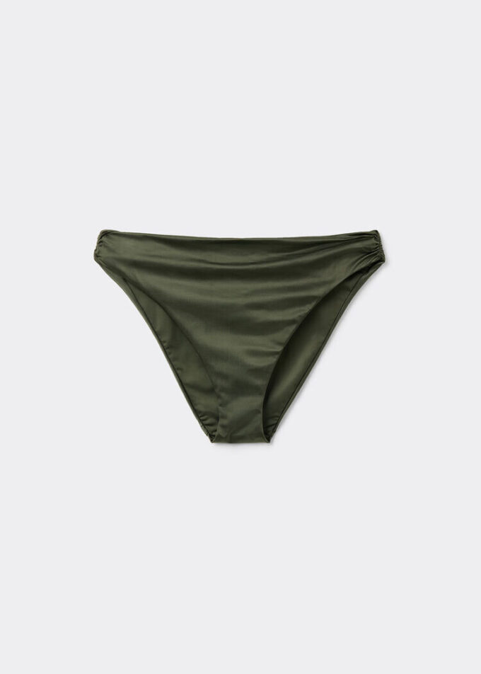 Bikini-broekje van glanzend satijn