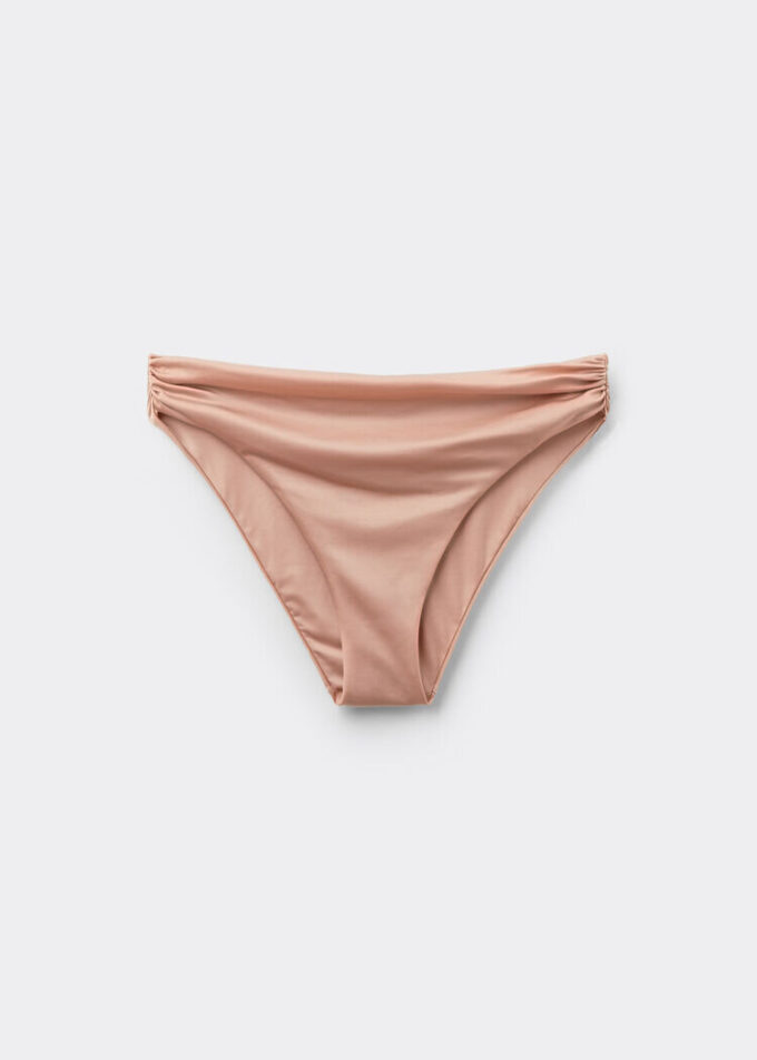 Bikini-broekje van glanzend satijn
