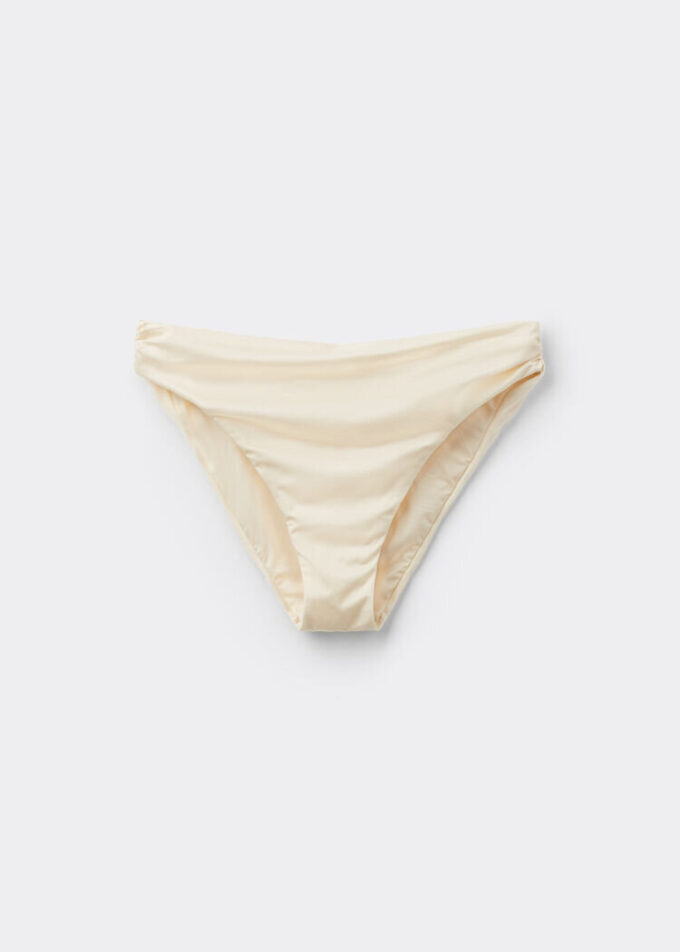 Bikini-broekje van glanzend satijn