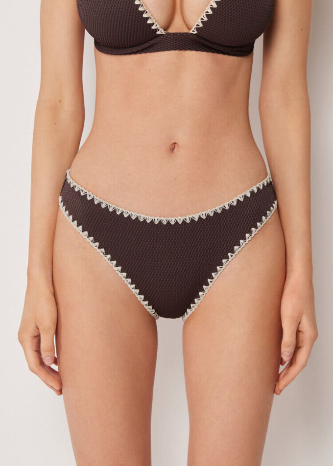 Bikinibroekje Bicolor Embroidery