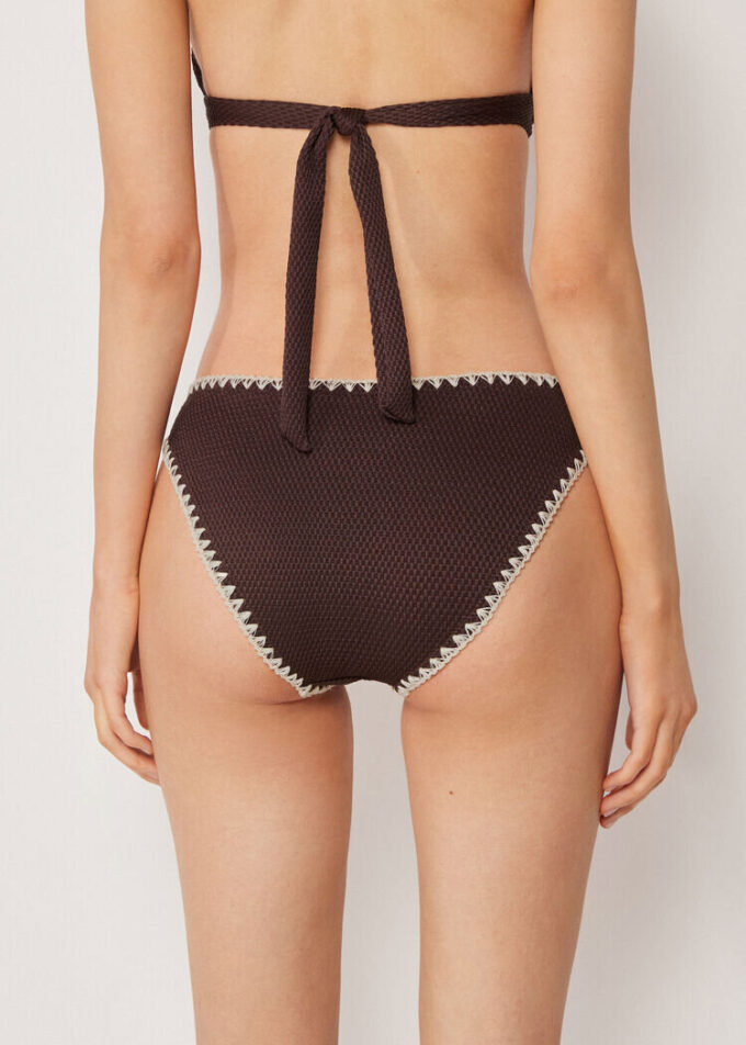 Bikinibroekje Bicolor Embroidery