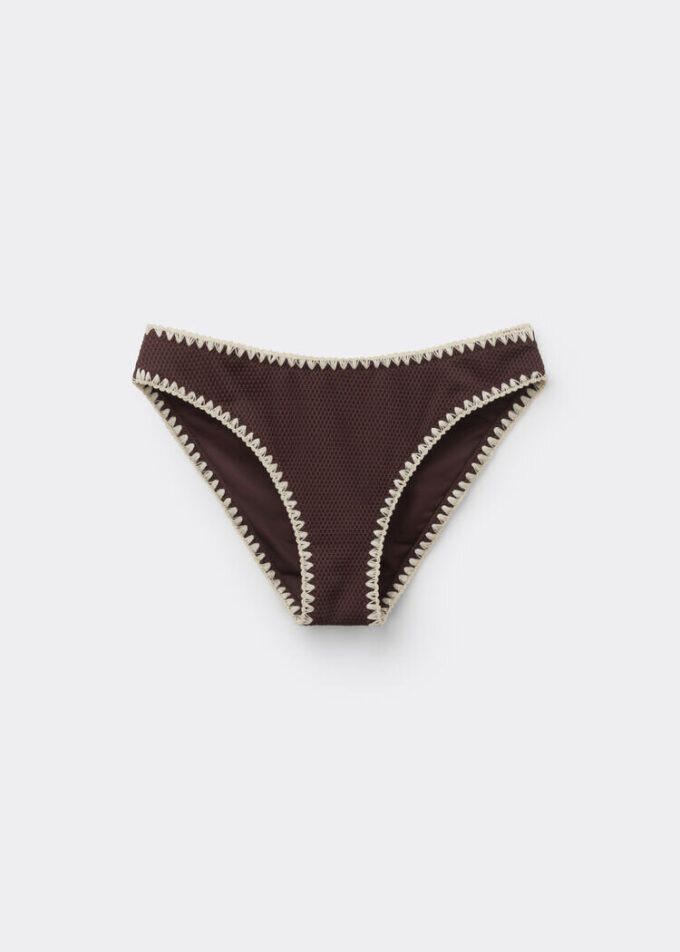 Bikinibroekje Bicolor Embroidery