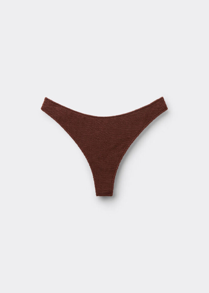 Brazilian bikinibroekjes met gekreukelde golven