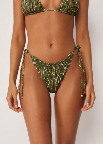 Brazilian bikinibroekjes met natuurlijke tie-dye