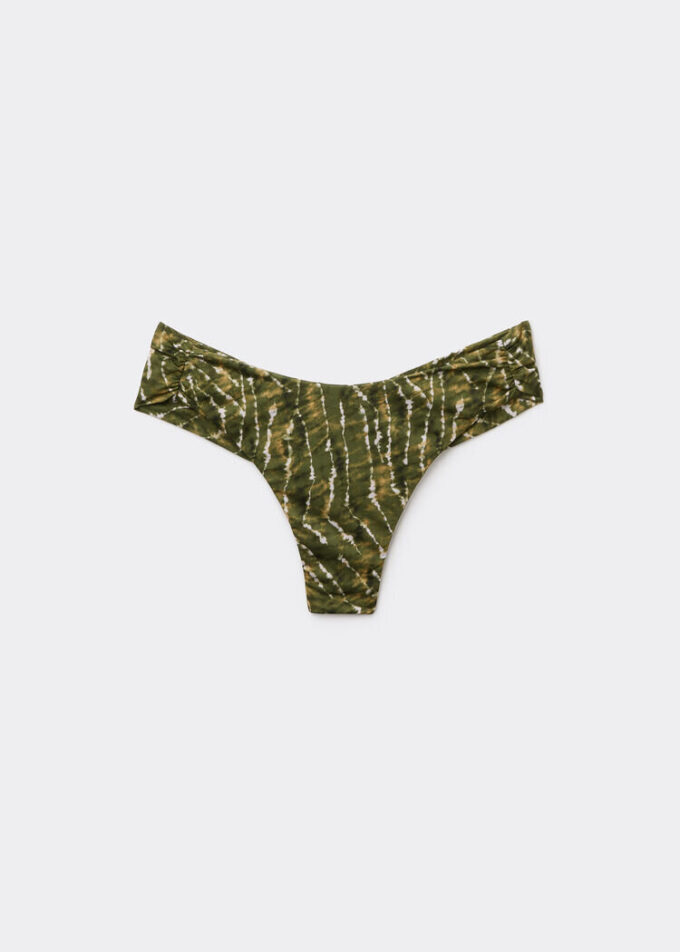 Brazilian bikinibroekjes met natuurlijke tie-dye