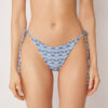 Brazilian bikinibroekjes met strikjes Water Reflection